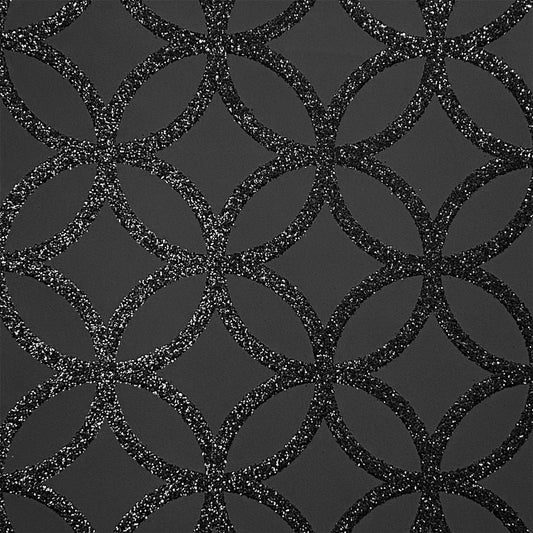Premium Sequin Geo Black sw9 - High-Quality, Attention-Grabbing Design