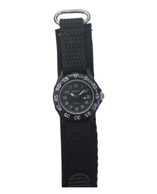 Imperial Kids Blue Mini Dial Velcro Strap Watch - Best Quality & Fast Shipping - Clearance!