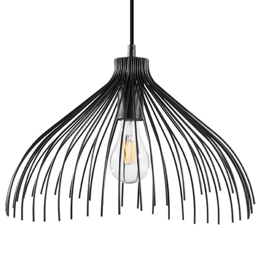 Steel Umb Industrial Pendant Lamp - High-Quality E27 Design