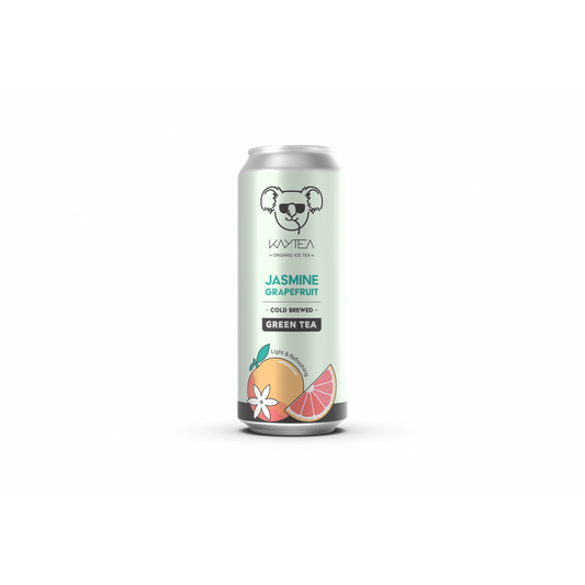 KAYTEA - Organic Jasmine Grapefruit Ice Tea (12x330mL)