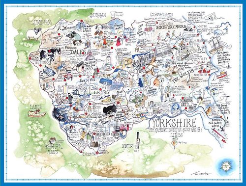 Yorkshire - Tim Bulmer 1000 piece Jigsaw Puzzle