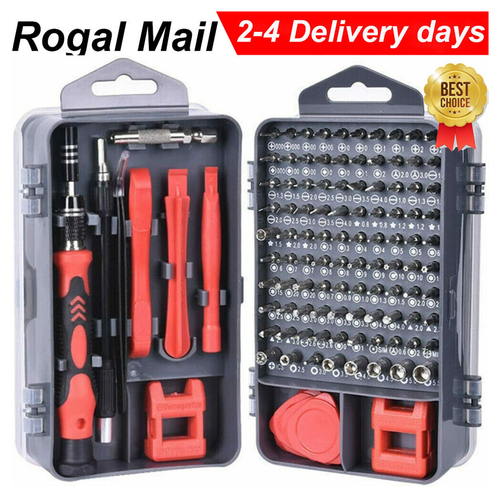 122 in 1 Magnetic Precision Screwdriver Set PC Phone Electronics Repair Tool Kit