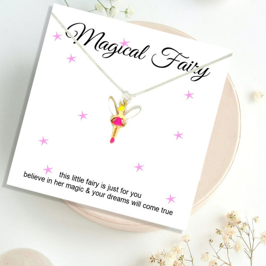 Magical Fairy Necklace & Card