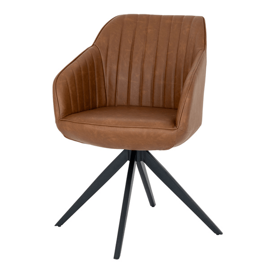 Uppsala Tan Chair | Luxury Home Accessories | Heulog Glow