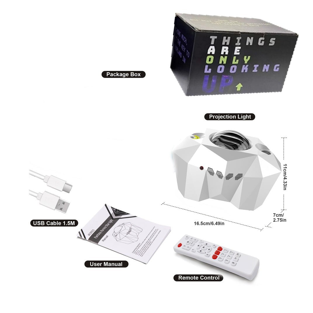 Usb Water Pattern Bluetooth Music Ocean Star Projector Lamp | Luxury Home Accessories | Heulog Glow