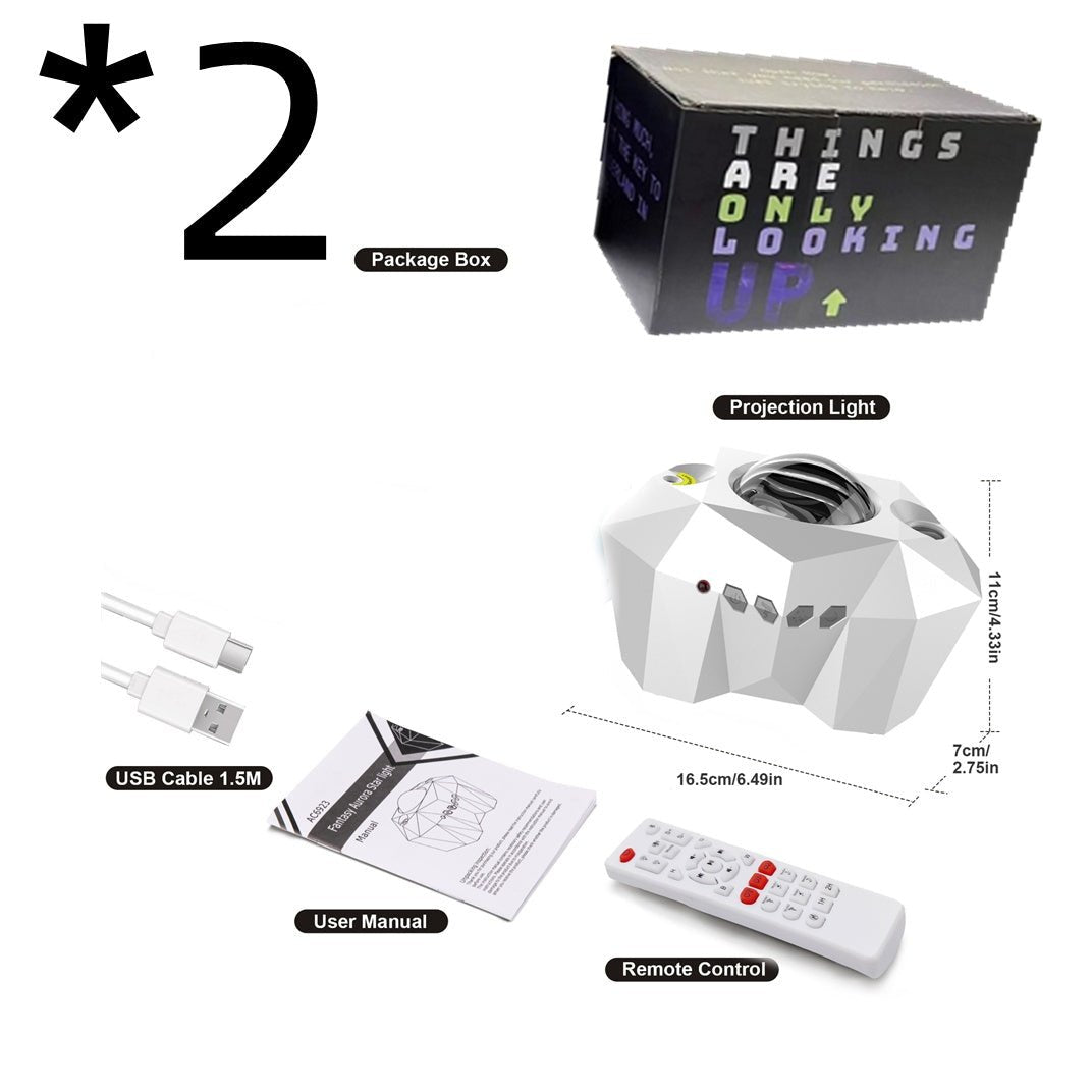 Usb Water Pattern Bluetooth Music Ocean Star Projector Lamp | Luxury Home Accessories | Heulog Glow