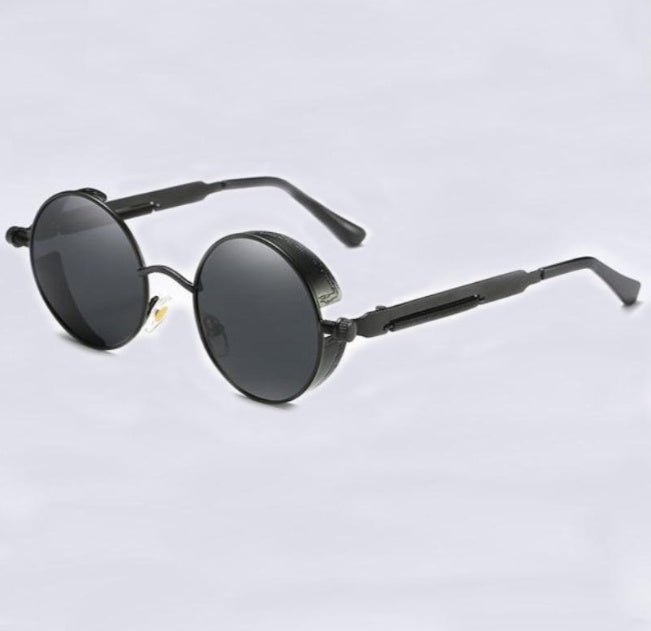 UV protection round frame metal sunglasses | Luxury Home Accessories | Heulog Glow