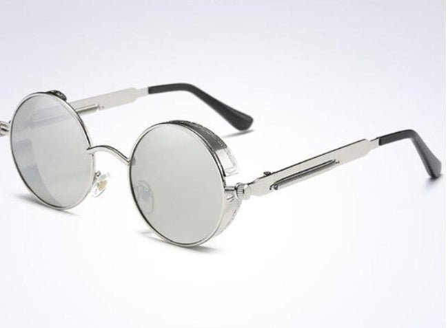 UV protection round frame metal sunglasses | Luxury Home Accessories | Heulog Glow