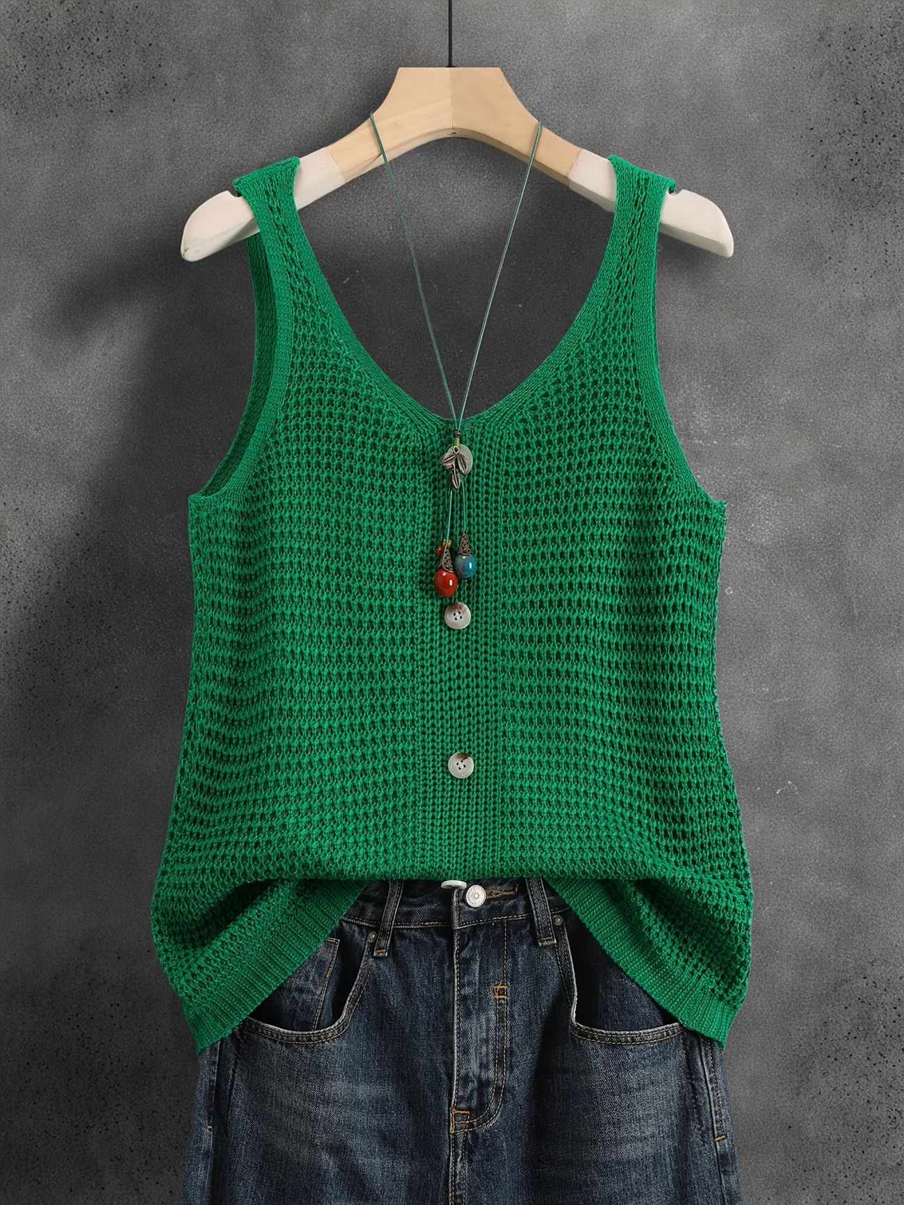V-neck Womens Elegant Sleeveless Vest | Luxury Home Accessories | Heulog Glow