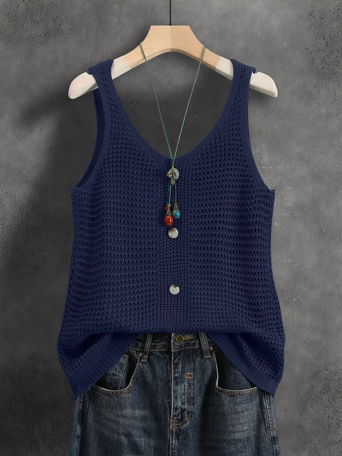 V-neck Womens Elegant Sleeveless Vest | Luxury Home Accessories | Heulog Glow