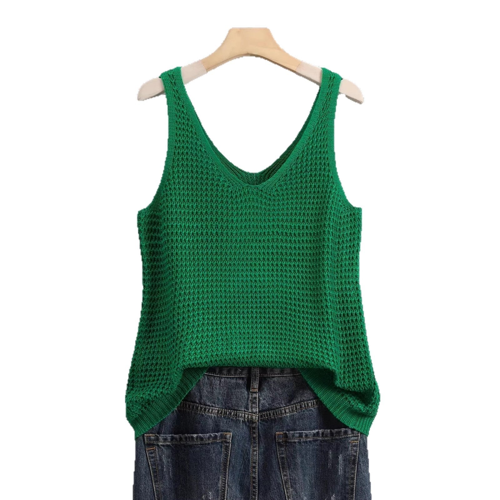 V-neck Womens Elegant Sleeveless Vest | Luxury Home Accessories | Heulog Glow