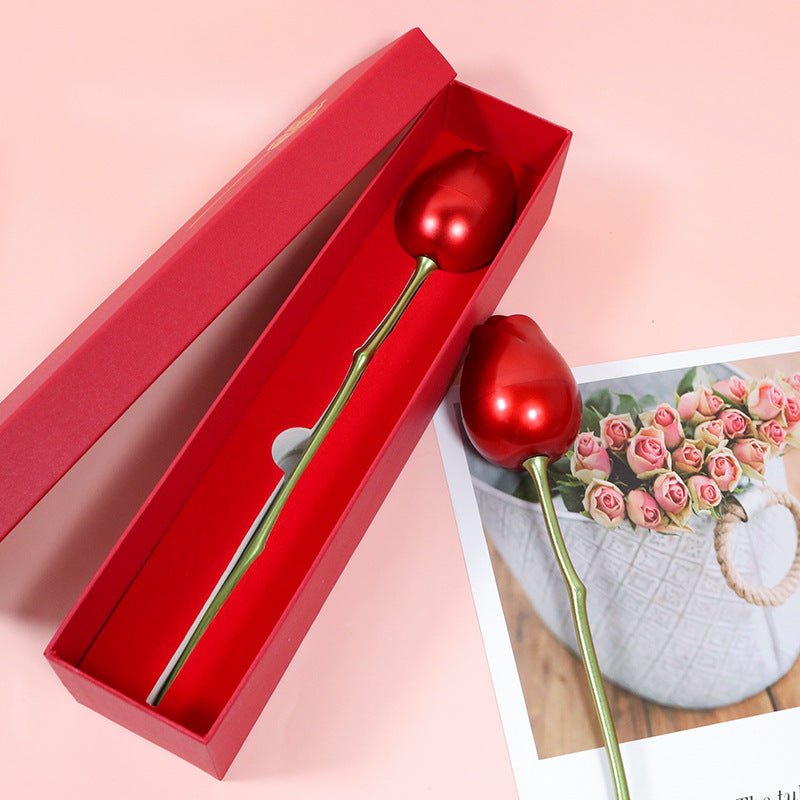 Valentine's Day Confession Single Rose Gift Box | Luxury Home Accessories | Heulog Glow