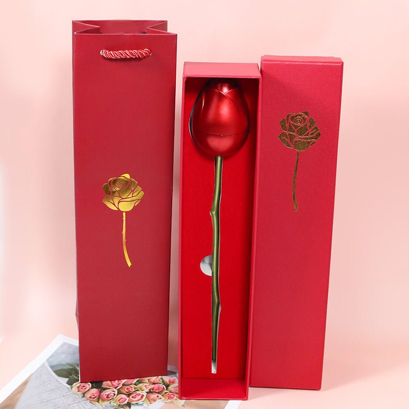 Valentine's Day Confession Single Rose Gift Box | Luxury Home Accessories | Heulog Glow