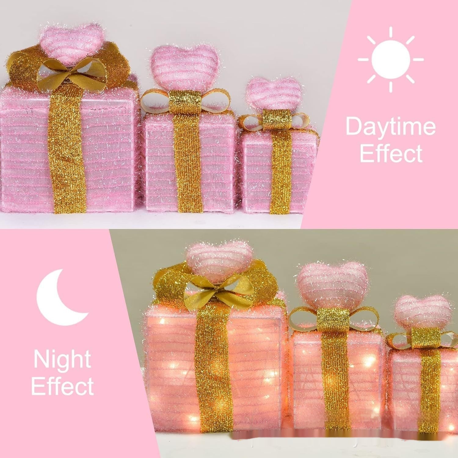 Valentine's Day Decoration Luminous Gift Box | Luxury Home Accessories | Heulog Glow