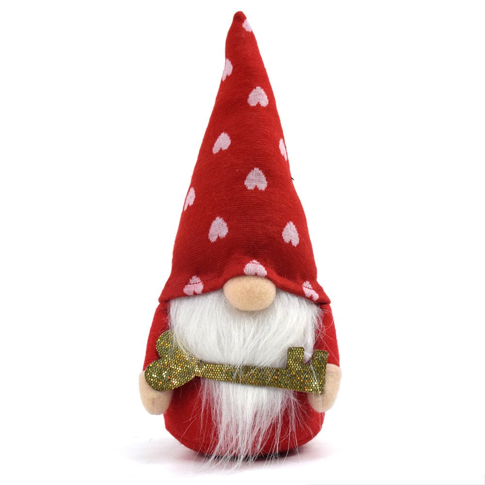 Valentine's Day Faceless Doll Love Envelope Rudolf Valentine's Day Gift Doll Fabric Dwarf | Luxury Home Accessories | Heulog Glow