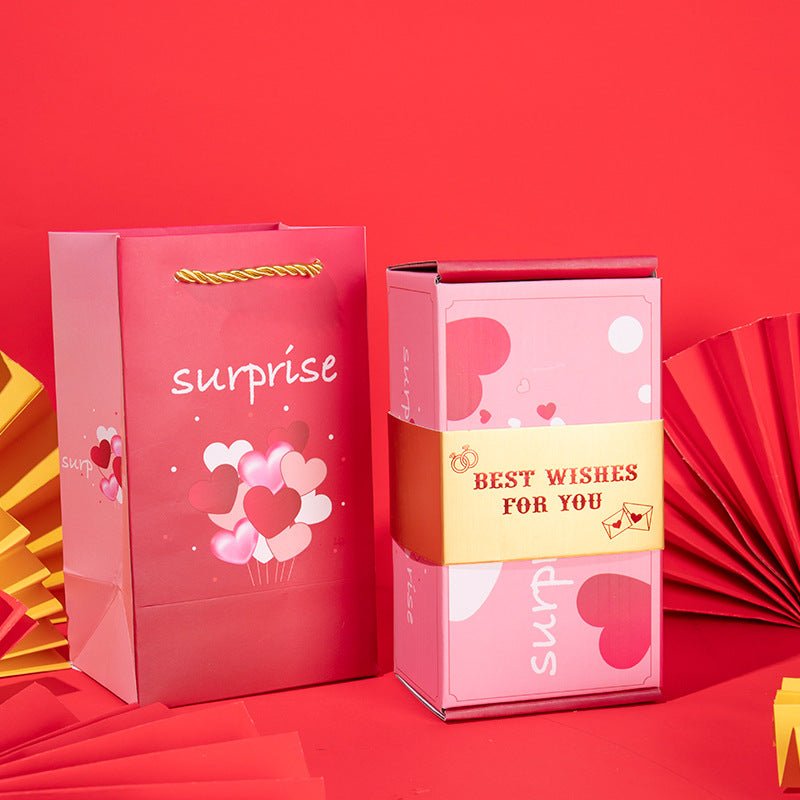 Valentine's Day Folding Bounce Surprise Gift Box | Luxury Home Accessories | Heulog Glow