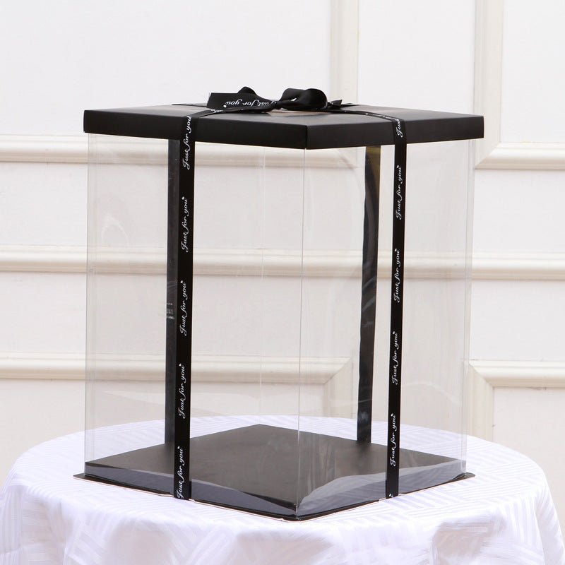 Valentine's Day Gift Cake Hug Bear Pvc Gift Box | Luxury Home Accessories | Heulog Glow