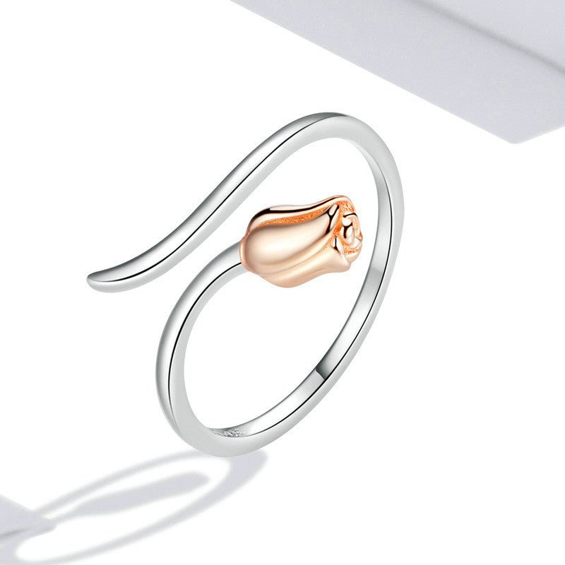 Valentine's Day Gift Plated Real Gold Ring | Luxury Home Accessories | Heulog Glow