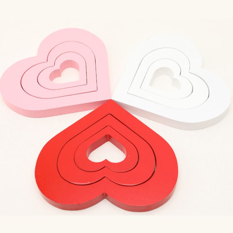 Valentine's Day Gift Wooden Love Craft Decoration | Luxury Home Accessories | Heulog Glow