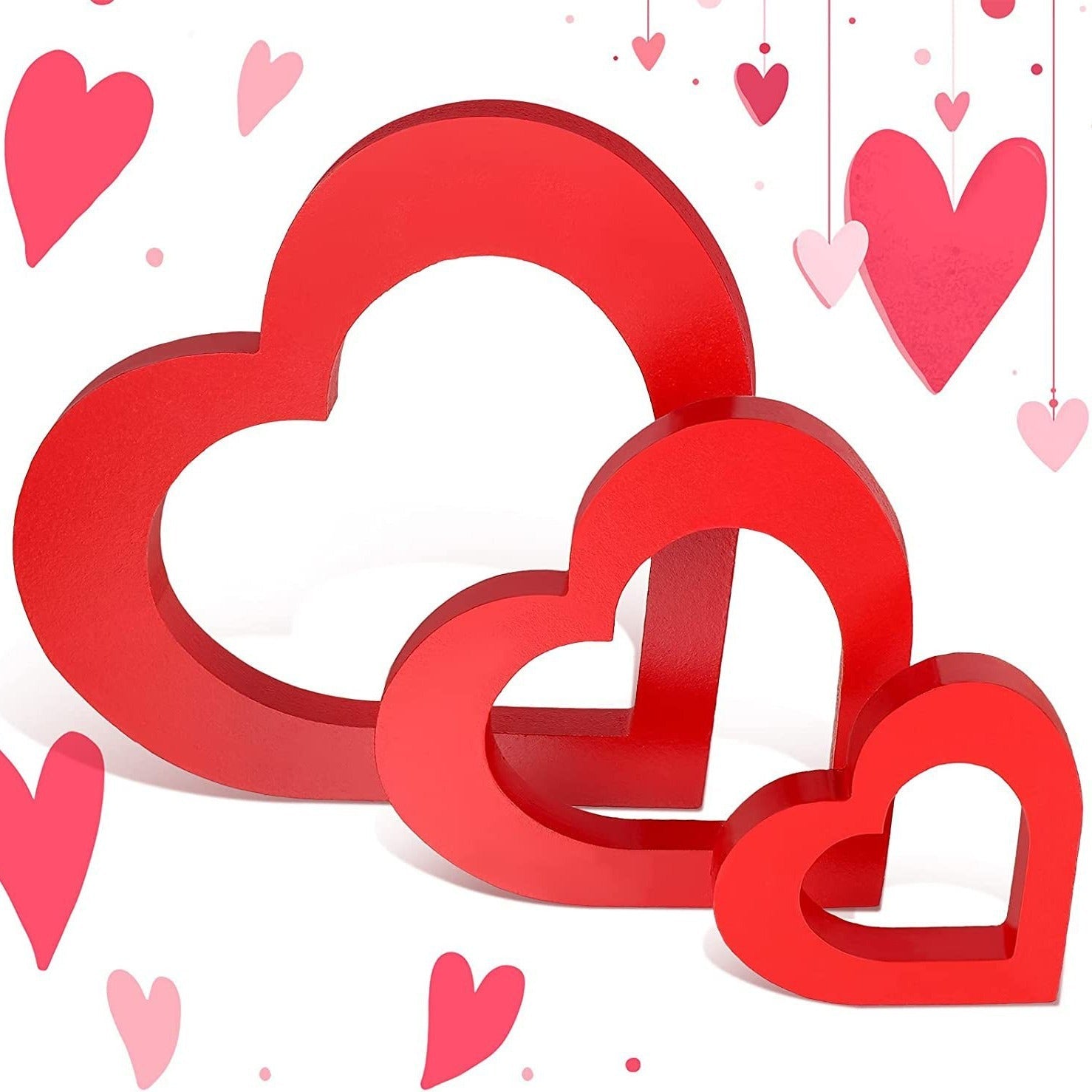Valentine's Day Gift Wooden Love Craft Decoration | Luxury Home Accessories | Heulog Glow