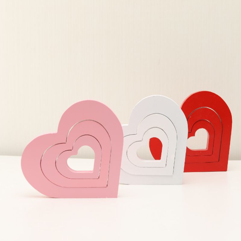 Valentine's Day Gift Wooden Love Craft Decoration | Luxury Home Accessories | Heulog Glow