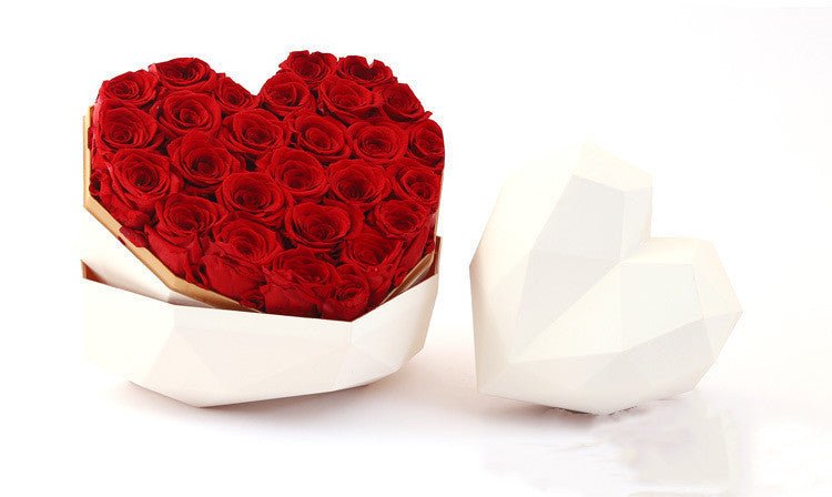 Valentine's Day Goddess's Day Birthday Gift Box For Girlfriend With Preserved Flowers And Roses | Luxury Home Accessories | Heulog Glow