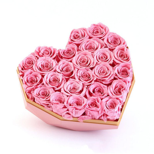 Valentine's Day Goddess's Day Birthday Gift Box For Girlfriend With Preserved Flowers And Roses | Luxury Home Accessories | Heulog Glow