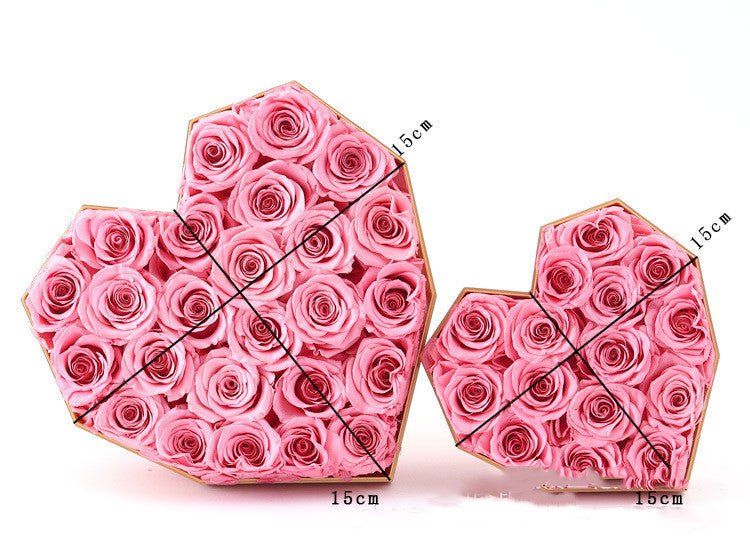 Valentine's Day Goddess's Day Birthday Gift Box For Girlfriend With Preserved Flowers And Roses | Luxury Home Accessories | Heulog Glow