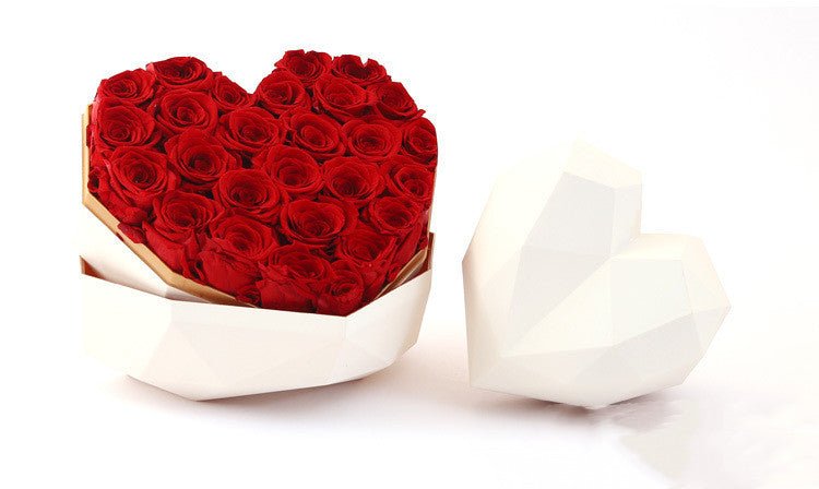 Valentine's Day Goddess's Day Birthday Gift Box For Girlfriend With Preserved Flowers And Roses | Luxury Home Accessories | Heulog Glow