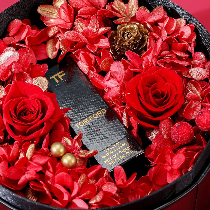 Valentine's Day Immortal Flower Lipstick Gift Box Creative Birthday Gift | Luxury Home Accessories | Heulog Glow