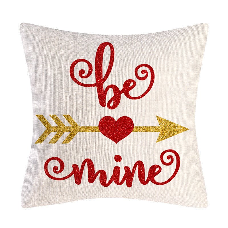 Valentine's Day Linen Pillowcase Holiday Gift | Luxury Home Accessories | Heulog Glow
