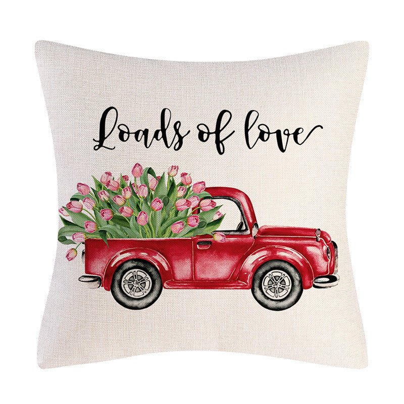 Valentine's Day Linen Pillowcase Holiday Gift | Luxury Home Accessories | Heulog Glow