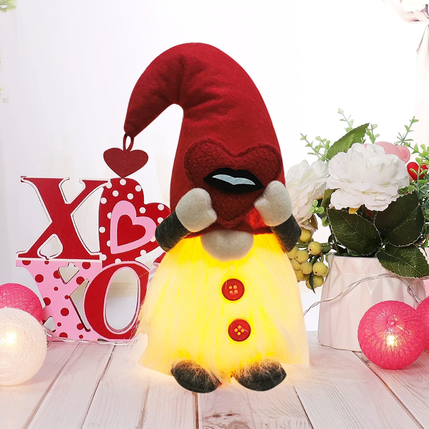 Valentine's Day Mother's Day Birthday Gift With Light Faceless Doll | Luxury Home Accessories | Heulog Glow