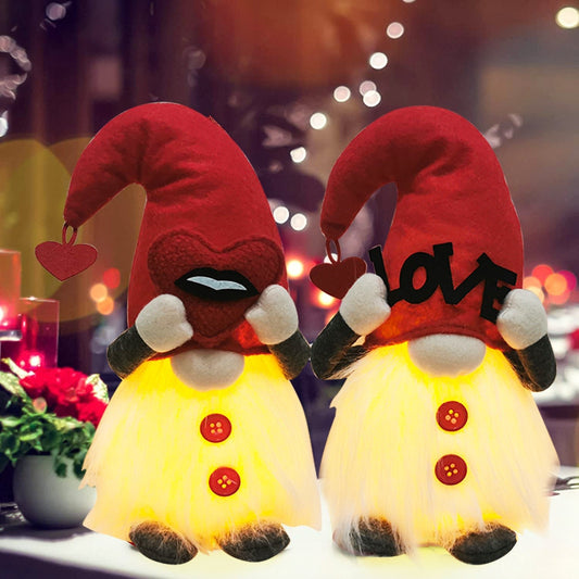 Valentine's Day Mother's Day Birthday Gift With Light Faceless Doll | Luxury Home Accessories | Heulog Glow