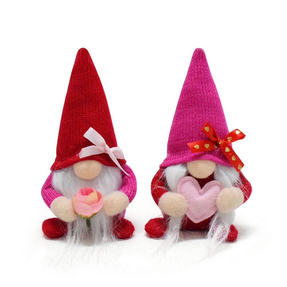 Valentine's Day Mother's Day Gift Decorations Love Faceless Doll | Luxury Home Accessories | Heulog Glow