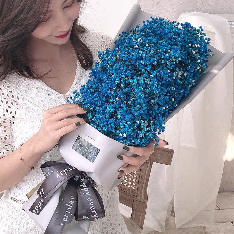 Valentine's Day Mother's Day Gift Gypsophila Flower Bouquet Big Gift Box Birthday Gift Eternal Flower | Luxury Home Accessories | Heulog Glow