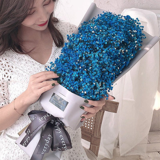 Valentine's Day Mother's Day Gift Gypsophila Flower Bouquet Big Gift Box Birthday Gift Eternal Flower | Luxury Home Accessories | Heulog Glow