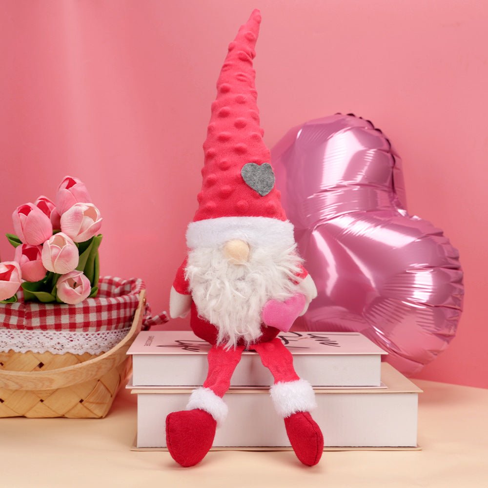 Valentine's Day Rudolf Faceless Doll Gift | Luxury Home Accessories | Heulog Glow