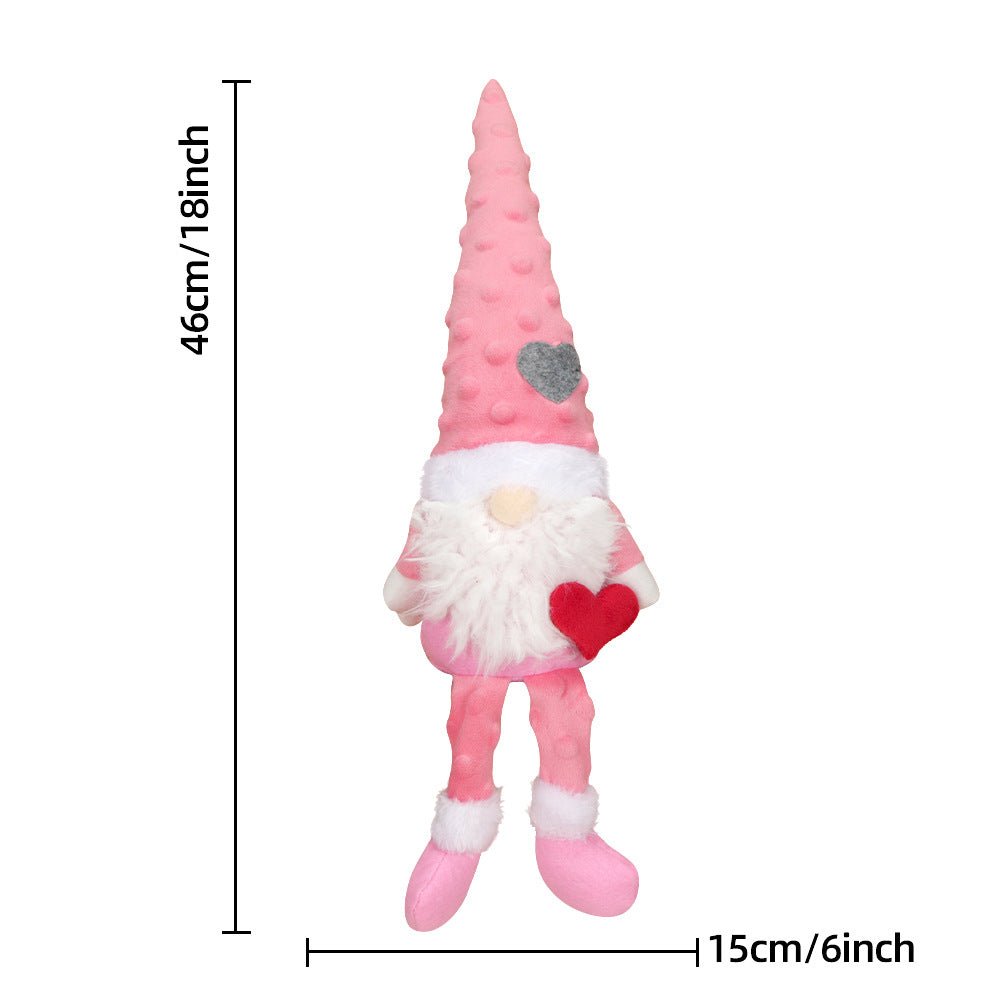 Valentine's Day Rudolf Faceless Doll Gift | Luxury Home Accessories | Heulog Glow