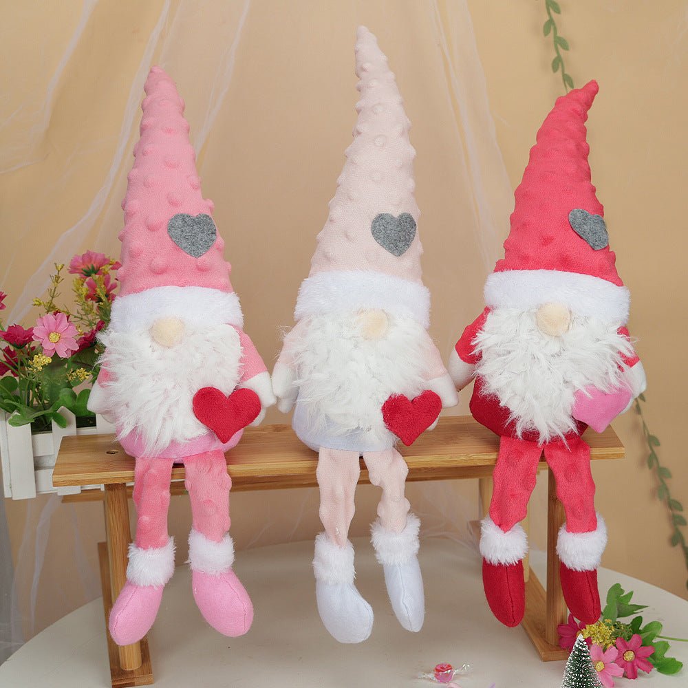 Valentine's Day Rudolf Faceless Doll Gift | Luxury Home Accessories | Heulog Glow