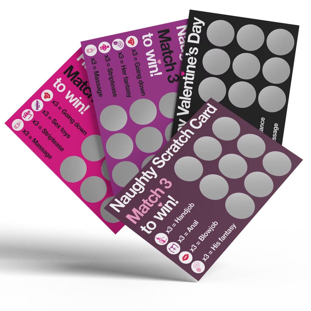 Valentine's Day Scratch Card Birthday Gift | Luxury Home Accessories | Heulog Glow