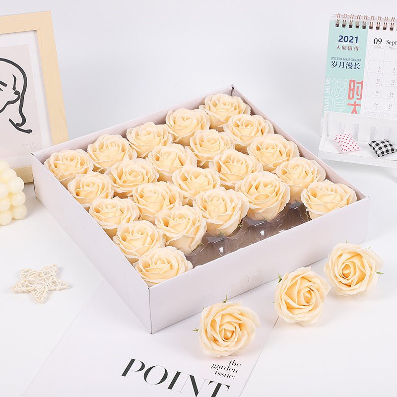 Valentine's Day Simulation Soap Flower Gift Box | Luxury Home Accessories | Heulog Glow