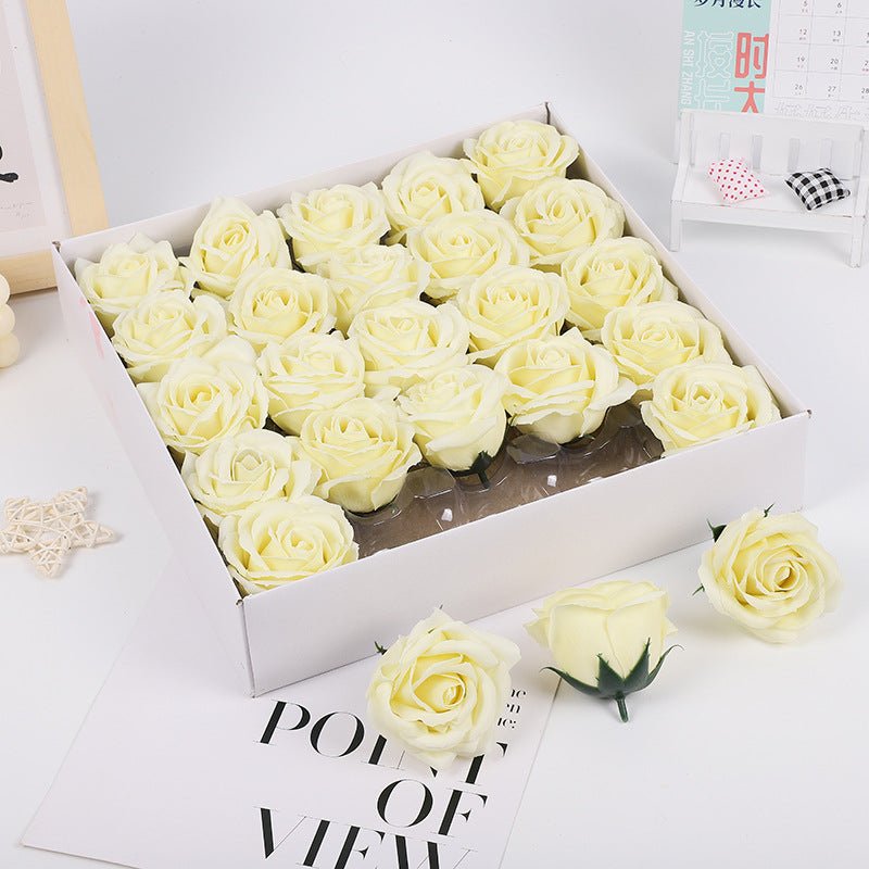 Valentine's Day Simulation Soap Flower Gift Box | Luxury Home Accessories | Heulog Glow