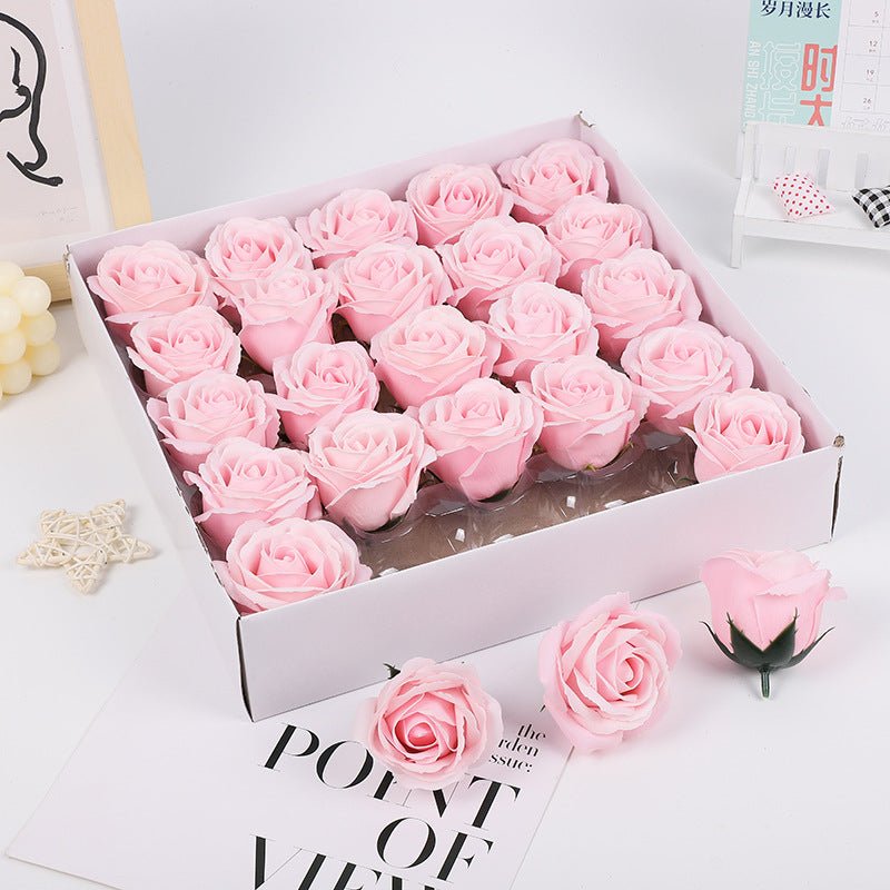 Valentine's Day Simulation Soap Flower Gift Box | Luxury Home Accessories | Heulog Glow