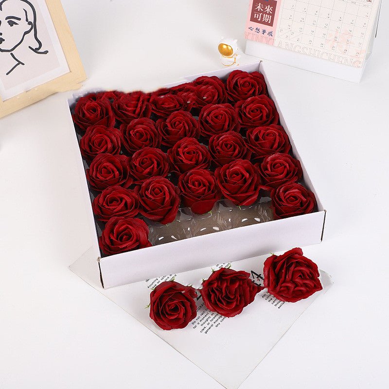 Valentine's Day Simulation Soap Flower Gift Box | Luxury Home Accessories | Heulog Glow