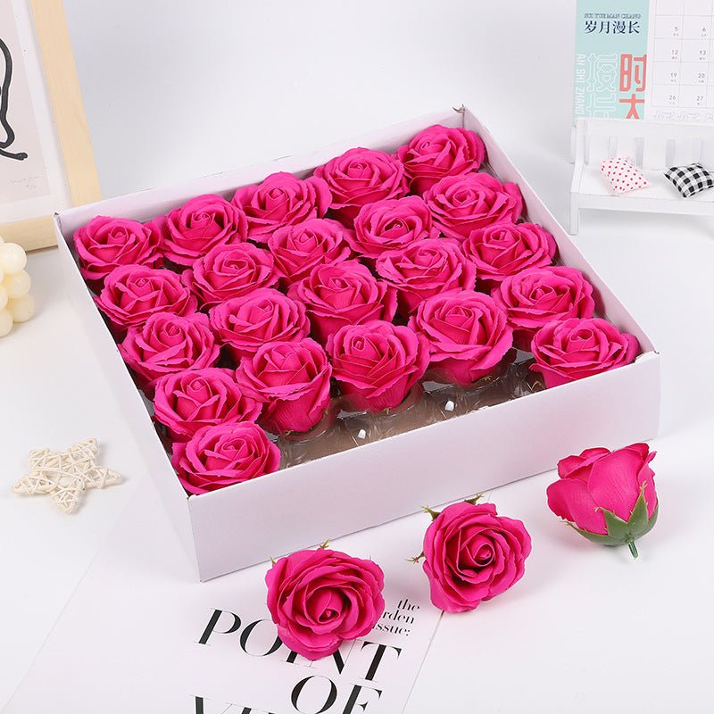 Valentine's Day Simulation Soap Flower Gift Box | Luxury Home Accessories | Heulog Glow
