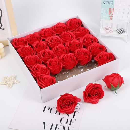 Valentine's Day Simulation Soap Flower Gift Box | Luxury Home Accessories | Heulog Glow
