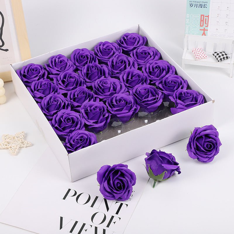 Valentine's Day Simulation Soap Flower Gift Box | Luxury Home Accessories | Heulog Glow