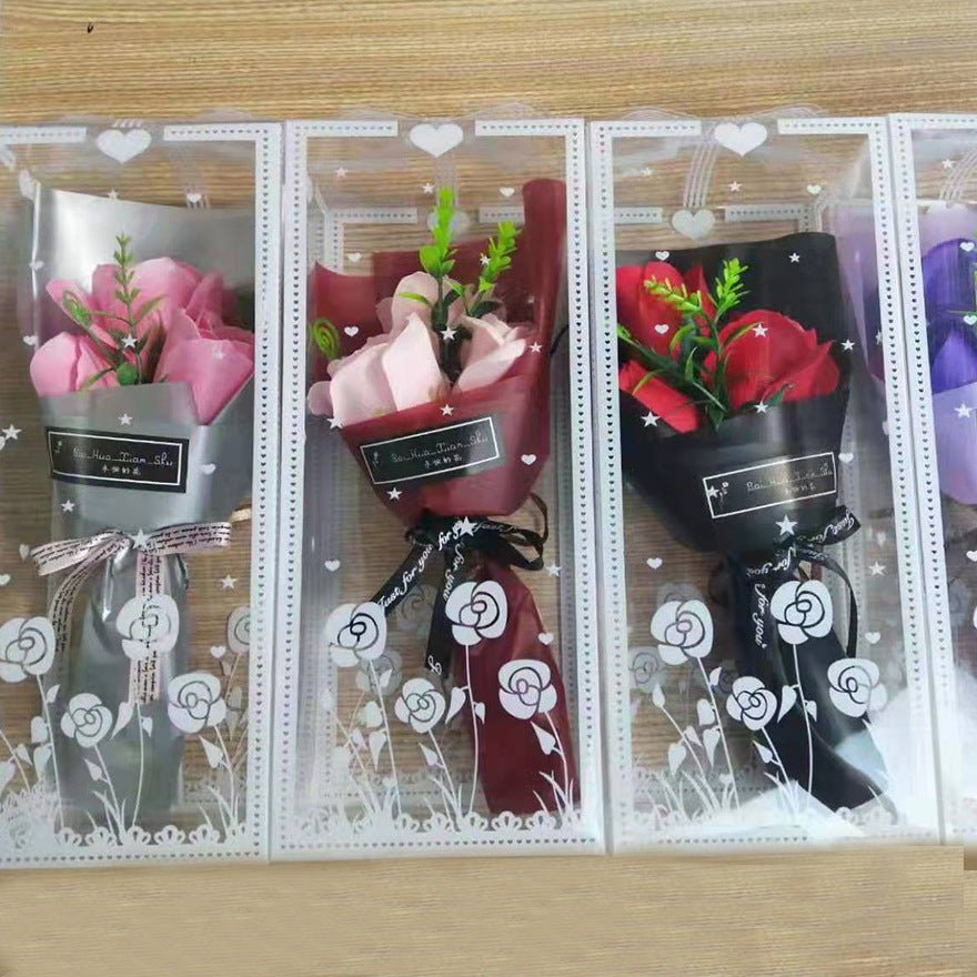 Valentine's Day Soap Rose Bouquet Gift Box | Luxury Home Accessories | Heulog Glow