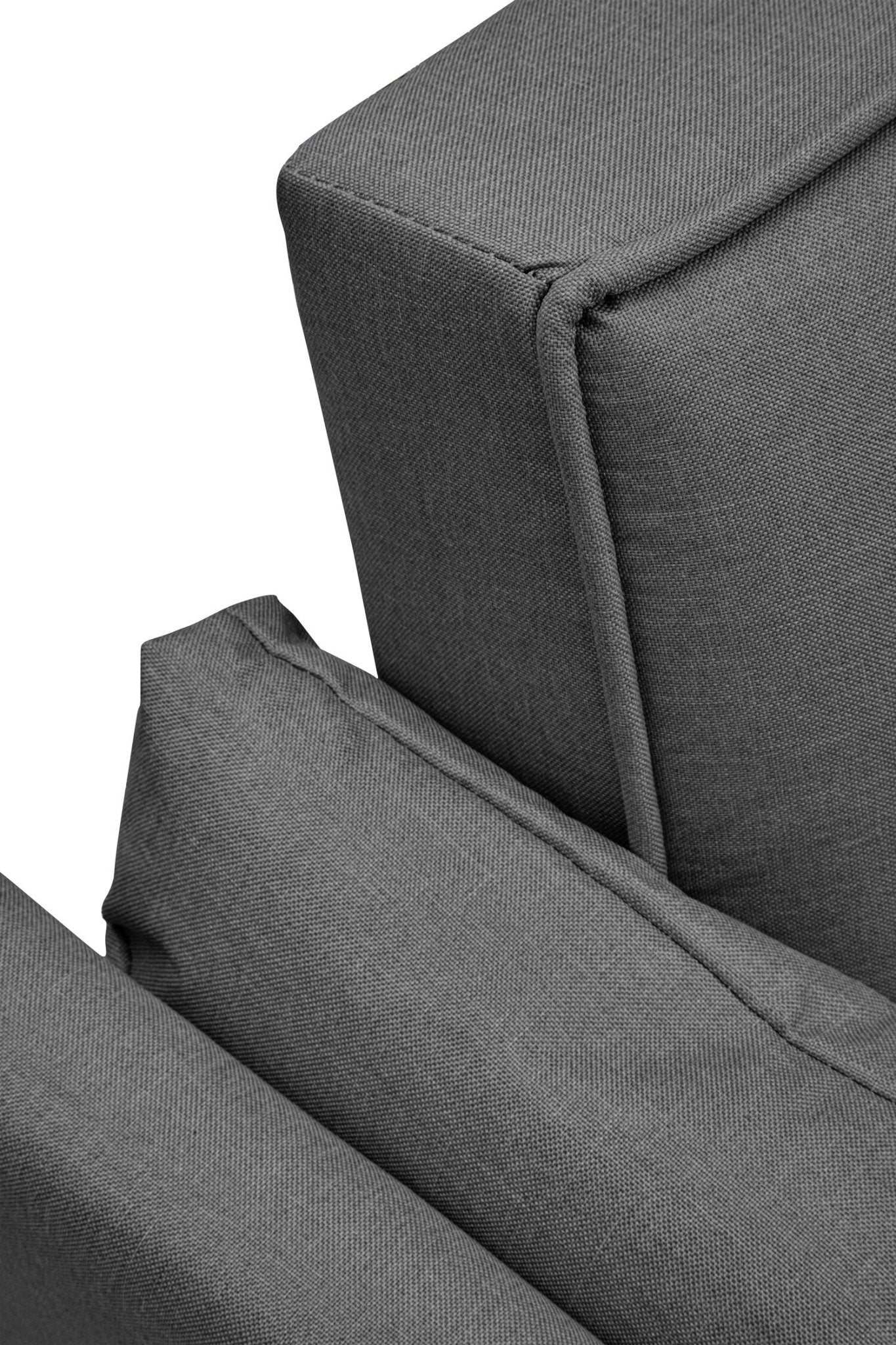 Valerie 3 Seat Dark Grey Sofa Bed | Luxury Home Accessories | Heulog Glow